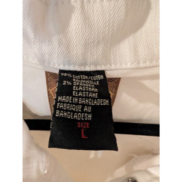 JAG | White Denim Jacket  | Size Large - Picture 5 of 6